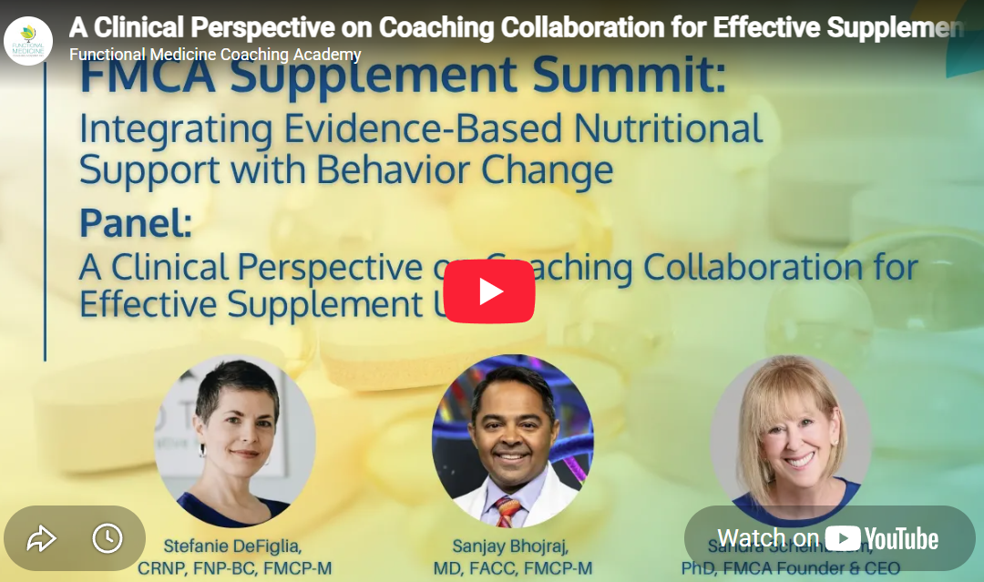 FMCA:  A Clinical Perspective on Coaching Collaboration for Effective Supplement Use
