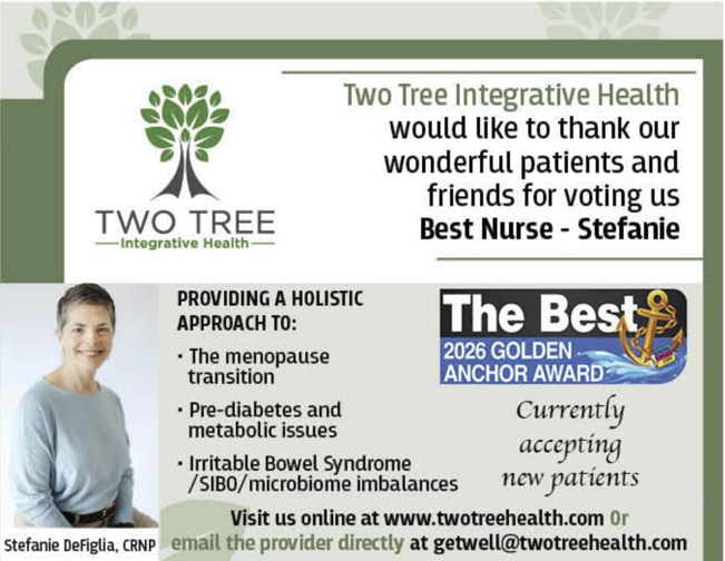 Stefanie DeFiglia Wins Shore Update’s Golden Anchor Award for 2026: Best Nurse